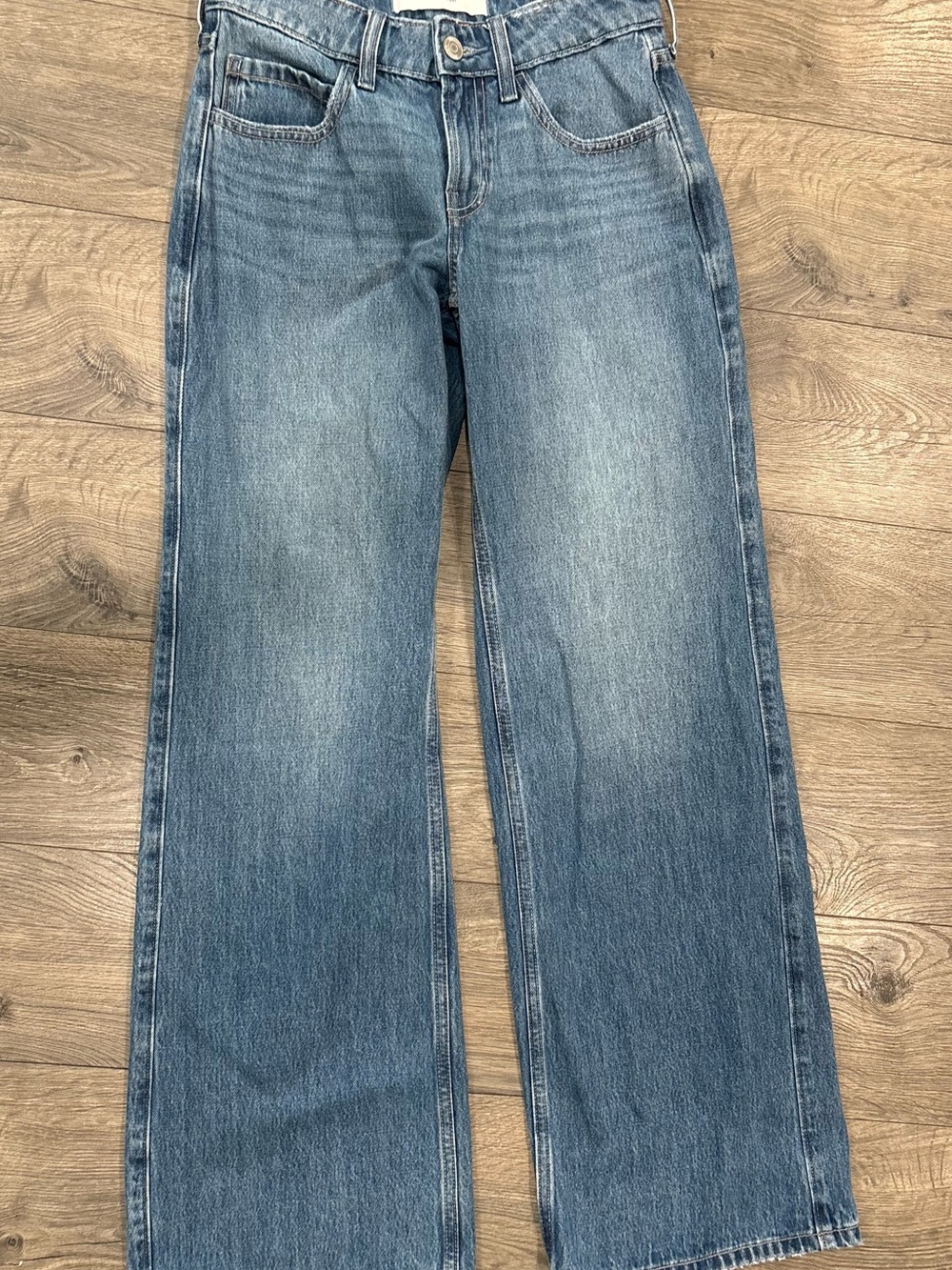 Hollister Women's Bootcut Jeans — Light Blue Wash Size 000